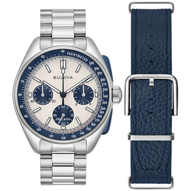 reloj bulova lunar pilot hombre 98K112